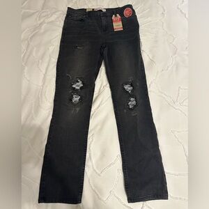 Levi’s jeans black with Levi pattern detail
